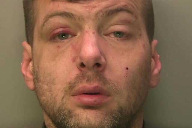 Andrew Lewis has been jailed for 12 offences of shoplifting and burglary across West Sussex, police have confirmed.