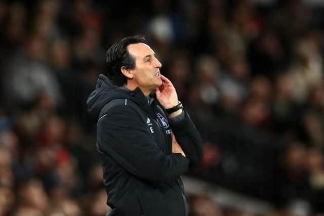 Visitors Villa have recently appointed former Arsenal manager Unai Emery as head coach of the club
