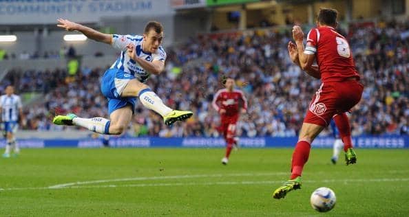 Ashley Barnes was a regular on the scoresheet for Brighton during his time at the Amex Stadium