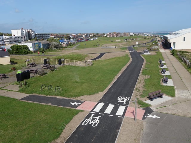 New West Sussex village cycle path completed - photos show major works finished