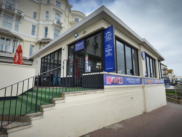 Grand Pera Mediterranean Kitchen & Lounge opens in Hastings at 8-9 Harold Place, the upper restaurant. The grand opening will be on April 18 with 20% off all food.