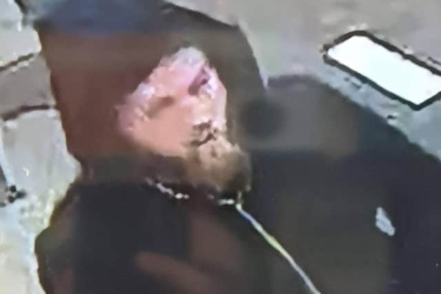 Sussex Police appeal for witnesses after a rape in Eastbourne. Officers want to trace this man in connection with their enquiries