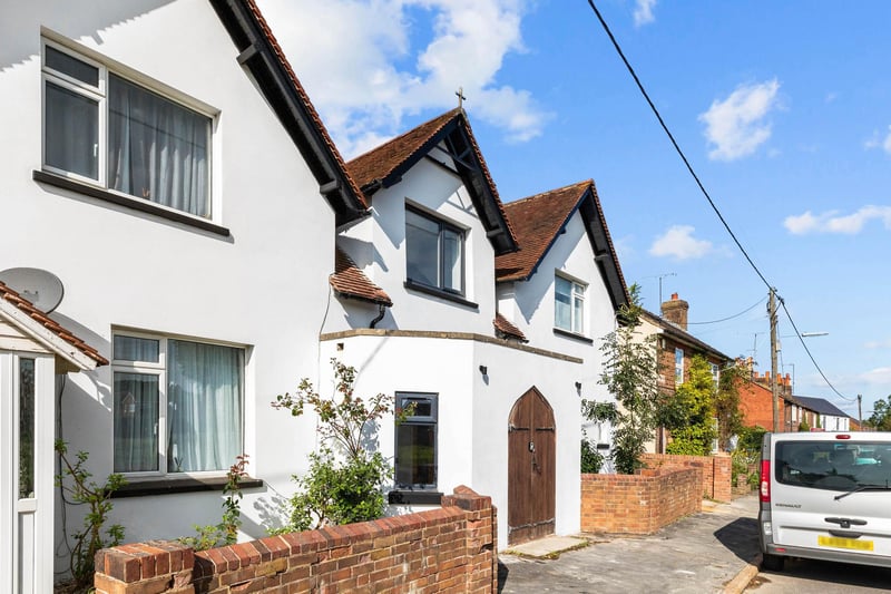 The property is in Cuckfield Road and offers double height living space