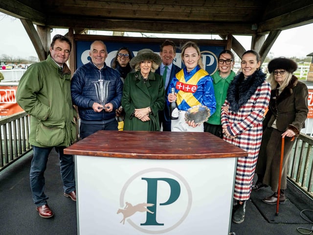 Darren Cool Images : Queen Camilla at Plumpton Racecourse