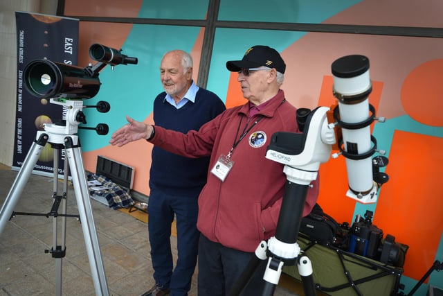 ESAS (East Sussex Astronomical Society) Space Day at the De La Warr Pavilion on March 21 2024.