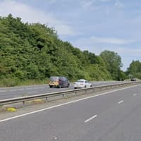 Two reports of fallen trees on A24 in West Sussex