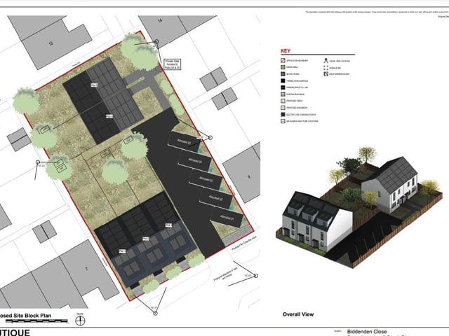 Plans for the site
