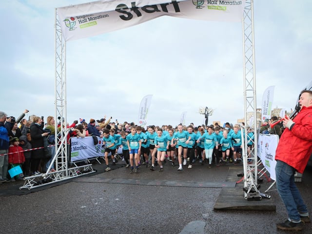 Scenes from the 2024 Brighton Half Marathon