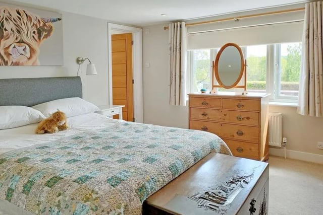 The bedrooms in the larger side of the house all have an ensuite. Picture: Zoopla