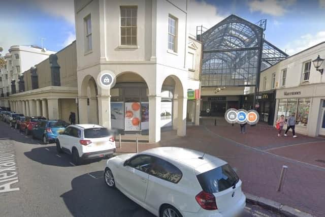 Former Laura Ashley unit in Montague Centre, Worthing (Google Maps Streetview)