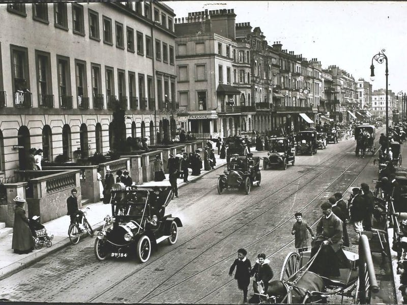 Motor Gymkhana at Hastings, June 1907.