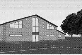 Potential design for a new church in Walberton, sourced from Arun District Council's planning portal