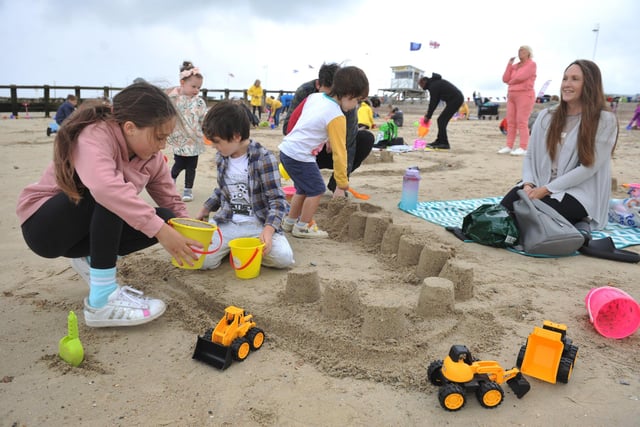 Fun for all at the 2023 Littlehampton Sandcastle Competition at East Beach