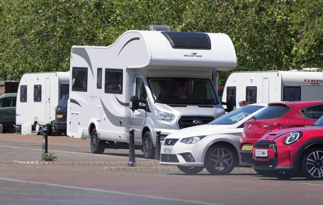 Travellers back at Cattle Market Car ParkChichester - 17/6/24