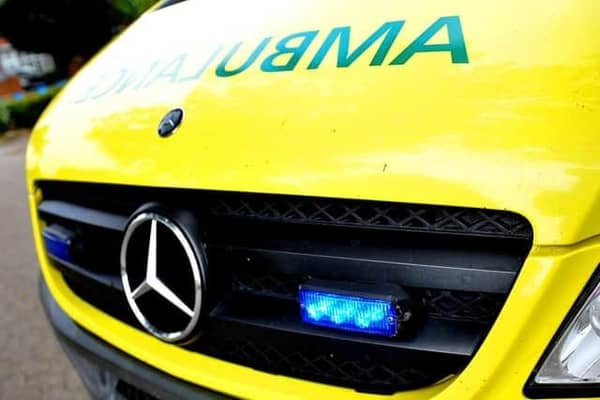A man has been taken to hospital by an air ambulance following a road traffic collision in Pevensey on Tuesday (April 30).