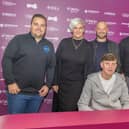 Benn Ward at Burnley, ready to sign his new deal | Picture courtesy of MONDO Sports Management