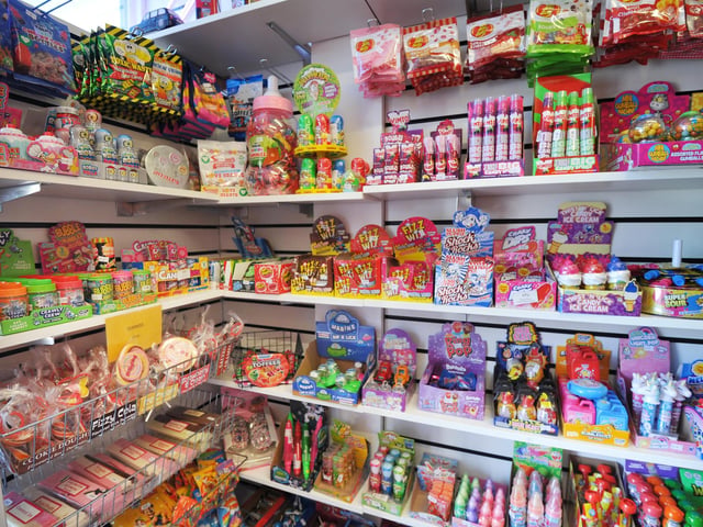 Sweet Cheeks, a new retro sweet shop in Queens Road, Hastings.