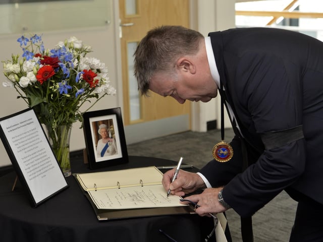 County Proclamation of the new King at County Hall, Lewes (Photo by Jon Rigby)