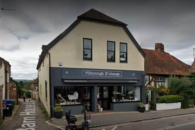 The Pulborough Exchange - Pulborough village's 'department store' - in Lower Street