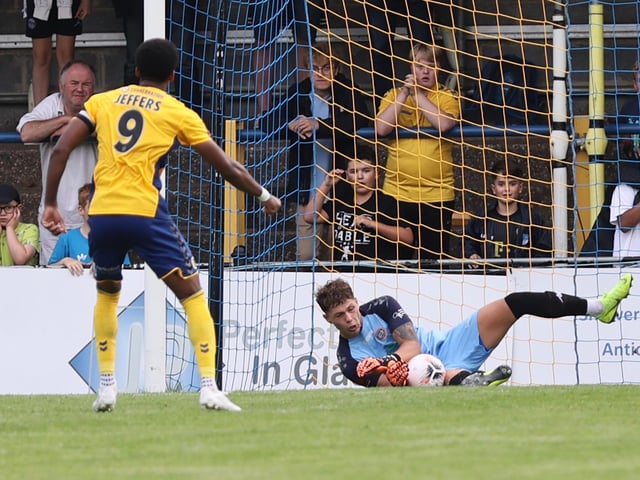 Action from Worthing's win at St Albans in National League South