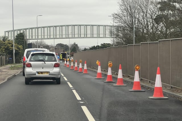 Gas distribution company SGN said its engineers are ‘carrying out emergency repairs’ to the gas main on the A27 at Lancing.