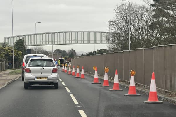 Gas distribution company SGN said its engineers are ‘carrying out emergency repairs’ to the gas main on the A27 at Lancing.