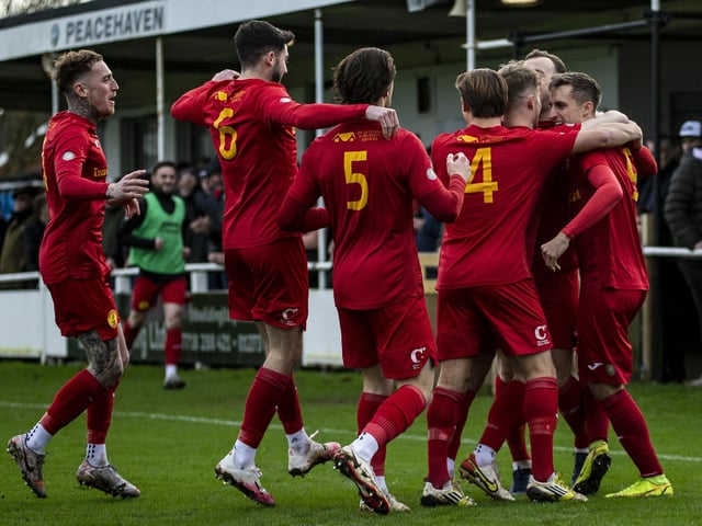Peacehaven and Telscombe host Newhaven in the SCFL premier division on Boxing Day