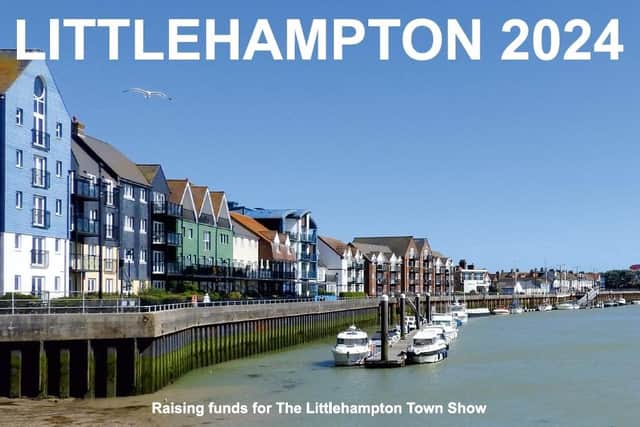 Pictures for the Littlehampton Town Show fundraising calendar for 2024