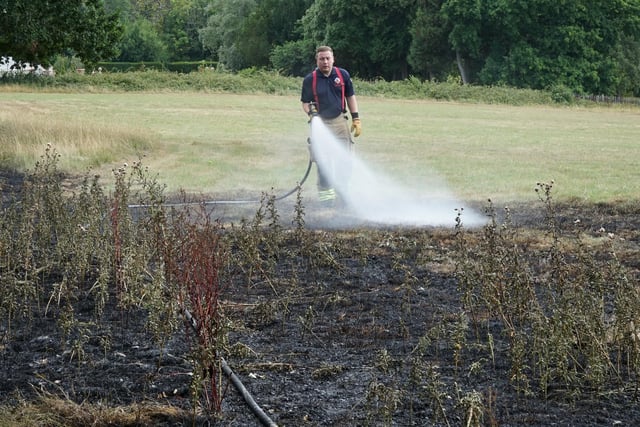 The ESFRS said large wildfires are rare but, when they do occur, they can be very serious and affect large areas of the countryside.