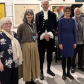 The distinguished poets who read their work at an evening of piano, poetry and song at Pallant House Gallery. They were joined by the High Sheriff of West Sussex Gary Shipton who gave the closing address. Photo: contributed