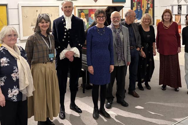 The distinguished poets who read their work at an evening of piano, poetry and song at Pallant House Gallery. They were joined by the High Sheriff of West Sussex Gary Shipton who gave the closing address. Photo: contributed