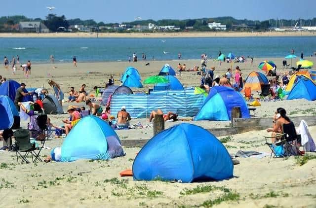 West Wittering’s beach car park has sold out at the upcoming heatwave at the weekend.