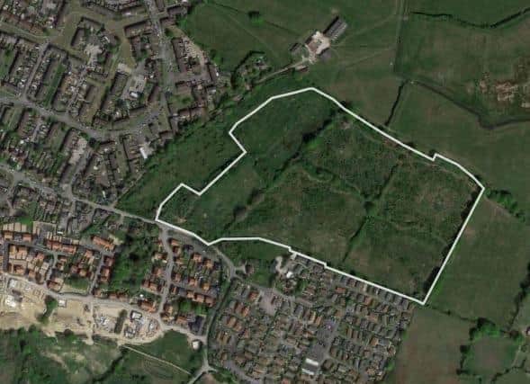 Amended reserved plans have been submitted for the proposed 220 new homes and convenience store in Hailsham. Picture courtesy of Wealden District Council Planning.