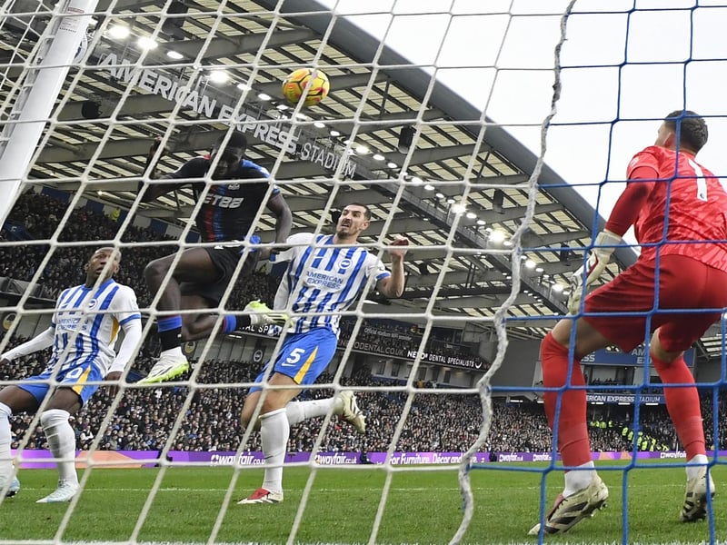 Brighton and Hove Albion’s poor form continued with their first home defeat of the season at the hands of arch-rivals Crystal Palace. (Photo by GLYN KIRK/AFP via Getty Images)