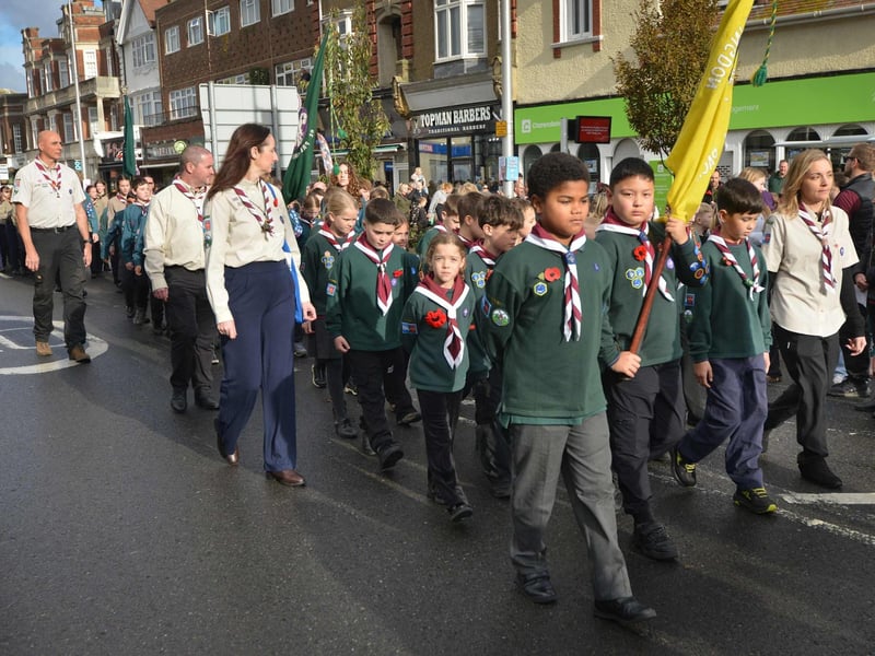 Eastbourne Remembrance Sunday on November 9 2025.