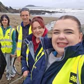 Bexhill beach is now brighter thanks to the clean-up team from the town's Park Holidays UK