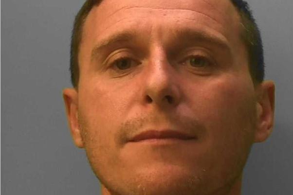 A Brighton man who repeatedly stabbed a man in the head with a pair of scissors, before fleeing to Liverpool to try and evade capture, has been jailed. Ryan McLean, 39, of no fixed address, was caught on CCTV chasing his victim into the convenience store Rishi News in South Street, Portslade, on February 27, before viciously assaulting him in a stock room. He had previously been seen chasing his victim’s car at high speed through Portslade shortly before midday, then getting out and continuing the chase on foot. Despite a shopworker’s attempt to stop McLean chasing the victim – a 29-year-old local man – into the stock room, he forced his way through and carried out the assault. His victim was taken to hospital with serious injuries, while McLean fled the scene. At Lewes Crown Court on July 15, he was sentenced to 33 months in custody for the GBH and six months in custody for the possession of an offensive weapon, to run concurrently. He also received an additional four-week jail sentence to run consecutively for breaching a suspended prison sentence for possession of a knife and drug driving.