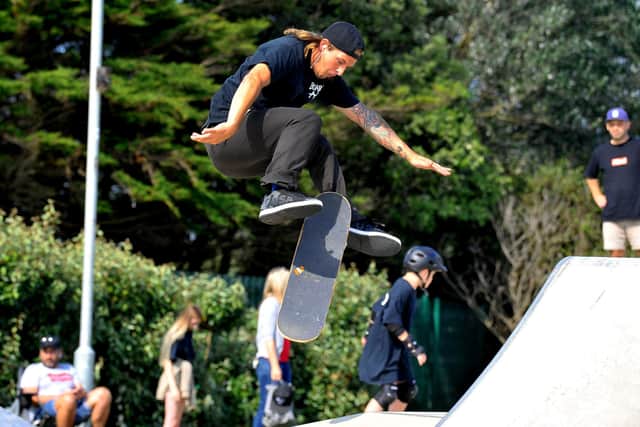 Angmering Skate Jam is part of the Talent Pathway, looking for the next Olympic champions