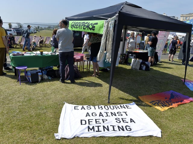 Spring Water Festival Eco Fair on Western Lawns (Photo by Jon Rigby)