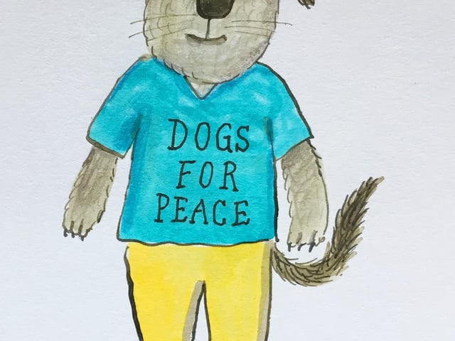 One of the postcards available in this summer's auction.