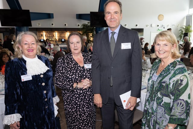 Jane King High Sheriff of East Sussex, HH Judge Christine Laing QC speaker at the event, Andrew Blackman Lord Lieutenant of East Sussex and Quenelda Avery of the East Sussex Women of the Year.