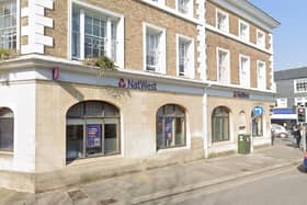 The NatWest branch in Lewes High Street is one of the 43 across the UK that is set to close. Picture: Google Street View
