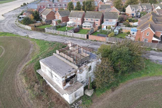 The Save the Tangmere Tower Team have teamed up with Chichester Police to help stop persistent vandalism’ at the site.
Pic by Dorian Woolger