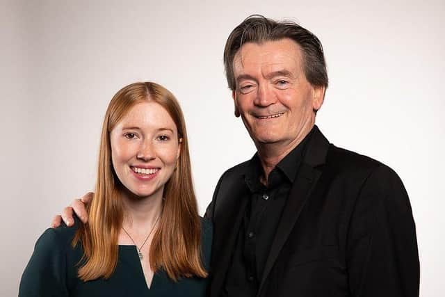 Helena Dollimore and Feargal Sharkey