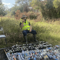 Volunteers remove 867kg of litter from Chichester’s precious chalk stream