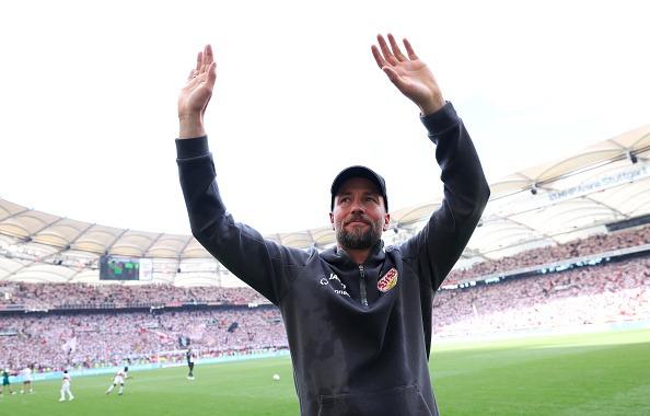 The Stuttgart boss is 16/1 after guiding them to the Champions League