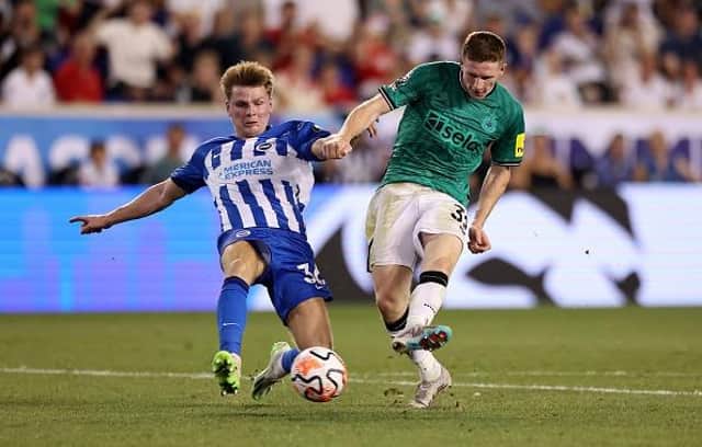 Brighton defender Ed Turns featured during the Premier League Summer Series