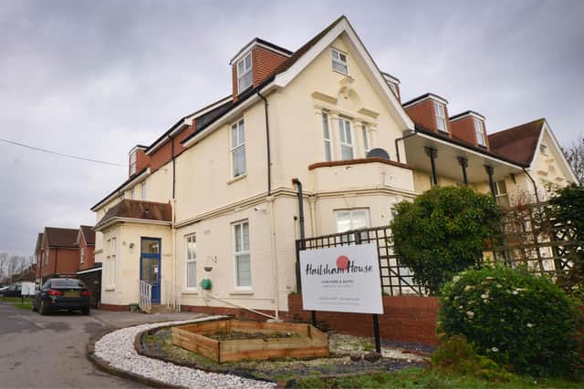 Hailsham House care home in New Road