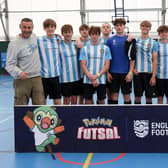 Montpelier Villa Youth U16s during the U16's Pokemon Futsal Youth Cup Tournament - London (Photo by Paul Harding - The FA/The FA via Getty Images)