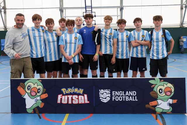 Montpelier Villa Youth U16s during the U16's Pokemon Futsal Youth Cup Tournament - London (Photo by Paul Harding - The FA/The FA via Getty Images)